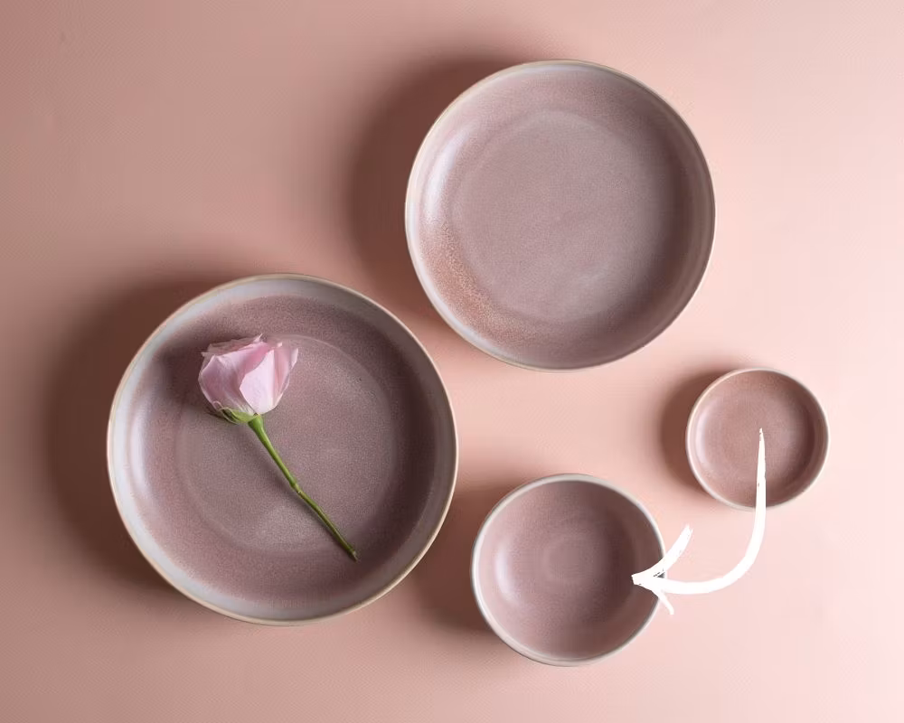 PINK POTT Skål 48,5cl, D14 cm