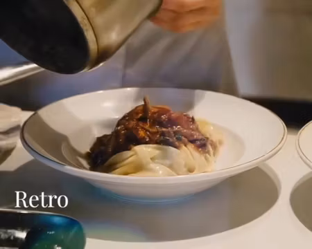 RETRO Gourmet Pasta tallrik D24cm