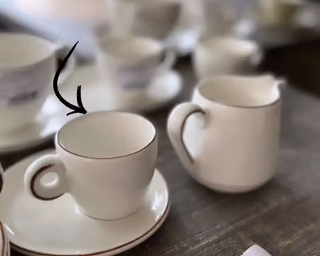 RETRO Espressokopp 7cl