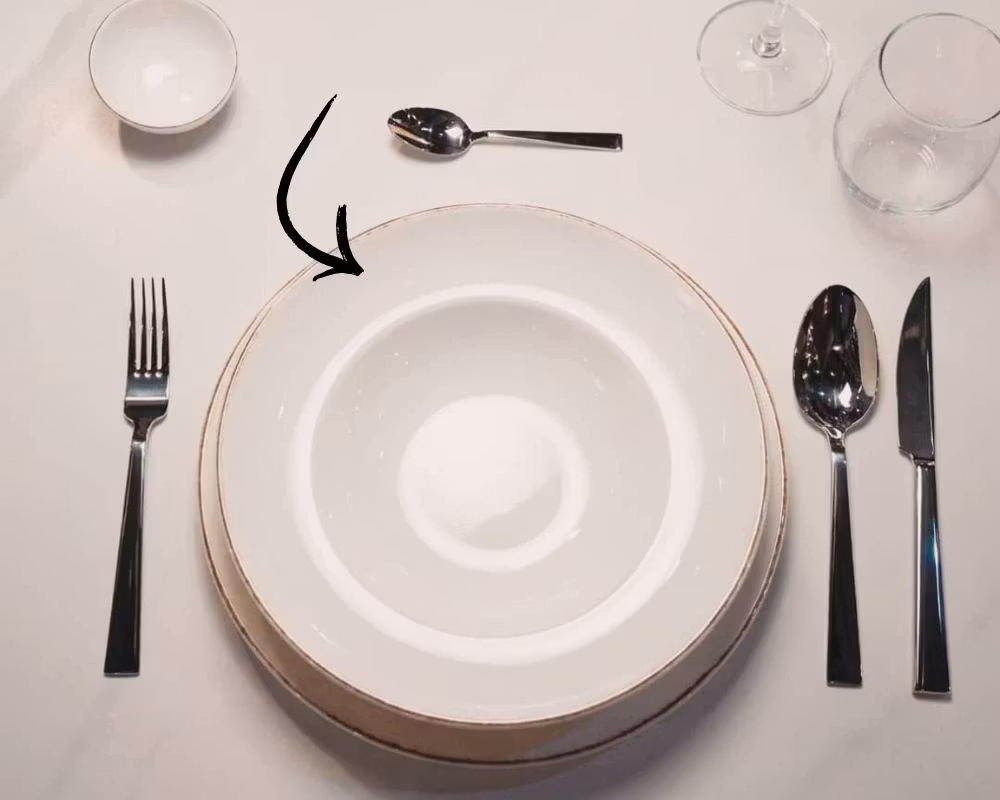 RETRO Gourmet pasta tallrik D27cm