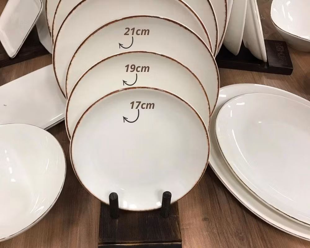 RETRO Assiett Gourmet Flat D17 cm