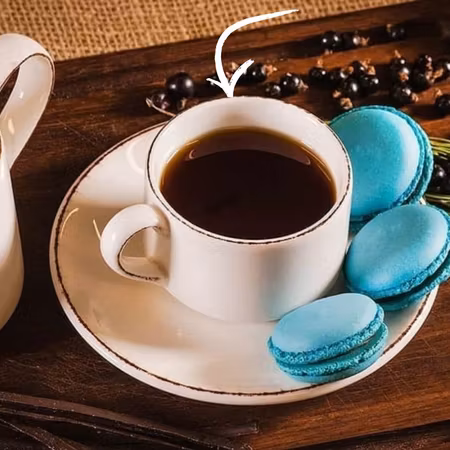 RETRO Kaffekopp 21cl, stapelbar