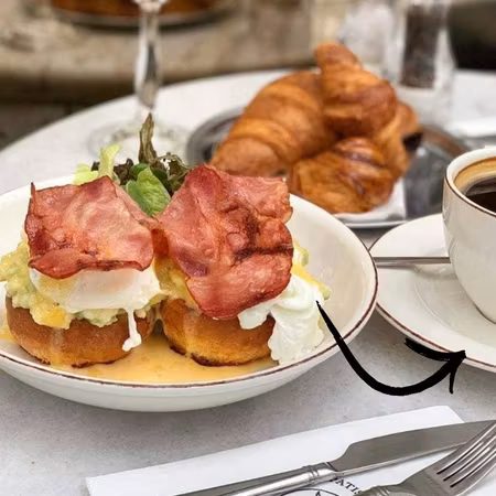 RETRO Kaffefat med bräm, 16cm