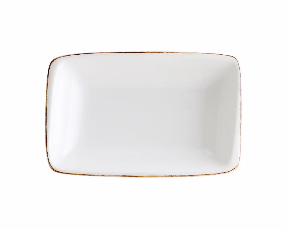 RETRO Rekt.Skål 15x9cm