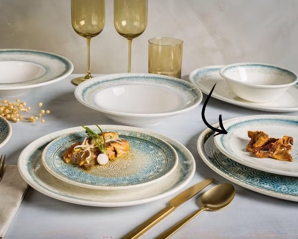 Rivus Line Gourmet Flat Tallrik 25 cm