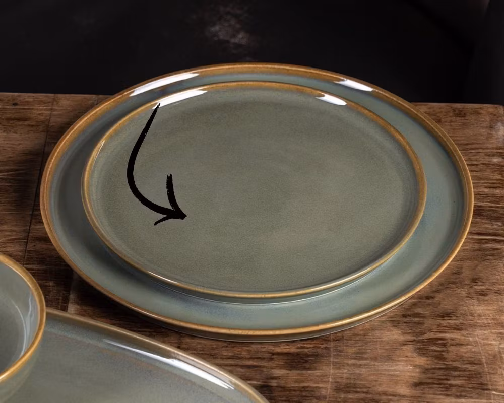 SAGE Tallrik Gourmet flat D25cm