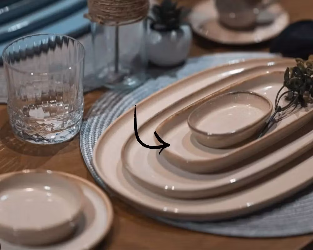 SAND fat Oval D21x10cm