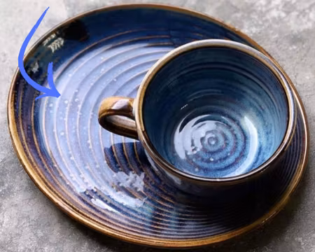 SAPPHIRE Kaffe/Mugg/Espressofat 20x17cm