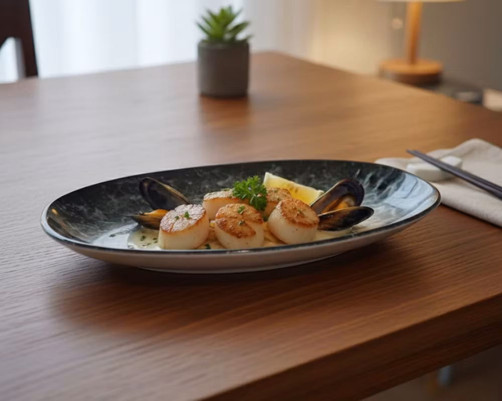 SEPIA Tallrik oval 34x19cm