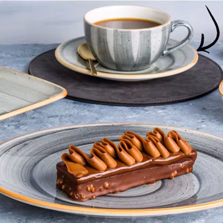 SPACE Kaffefat Med Bräm, D16cm