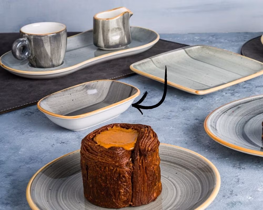 SPACE Skål Rekt. 12x8,5 cm