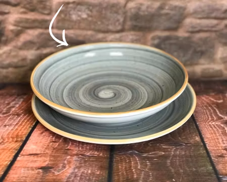 SPACE Tallrik djup D20cm
