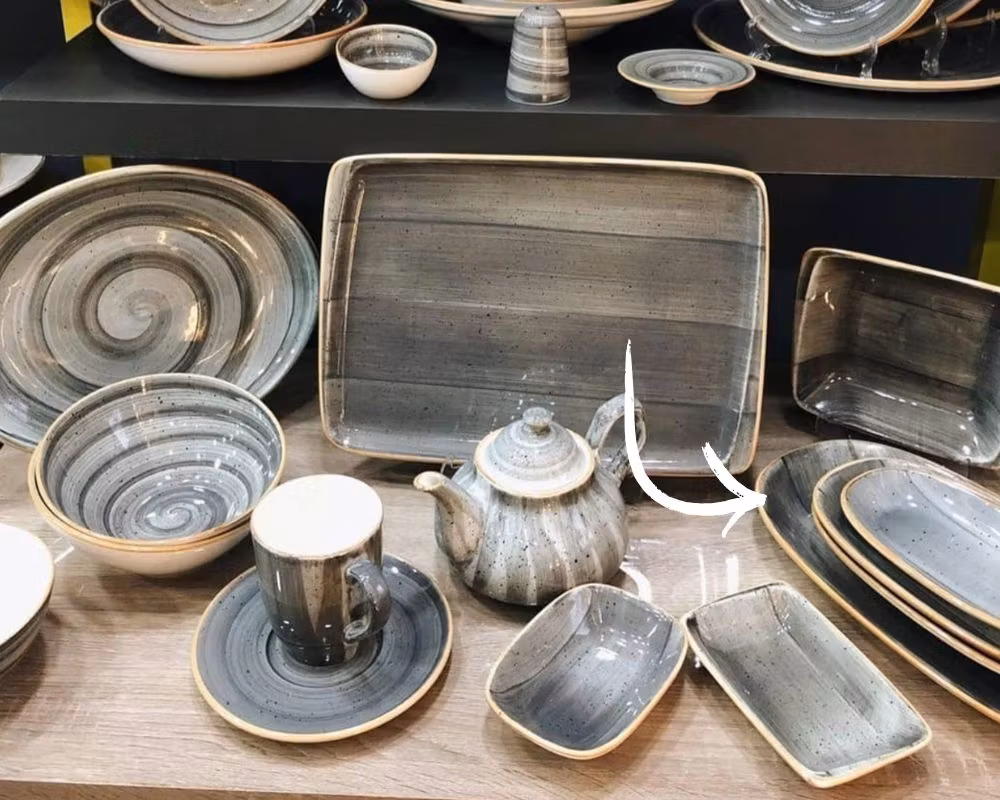 SPACE Stor Fat, Oval 33x19cm