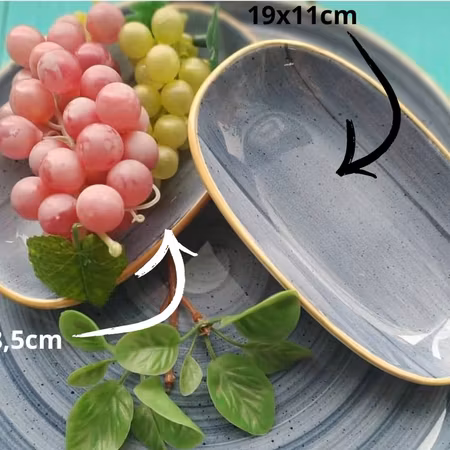 SPACE Liten Fat, Oval 19x11cm