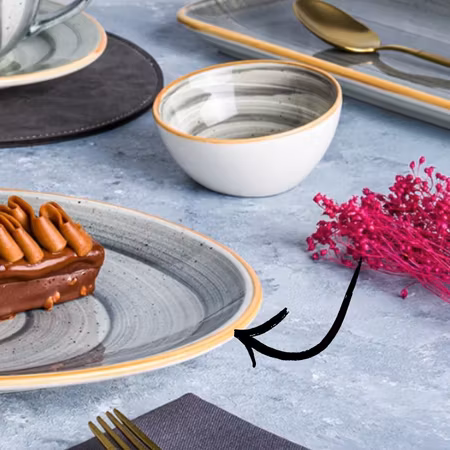 SPACE Tallrik Gourmet flat D21cm