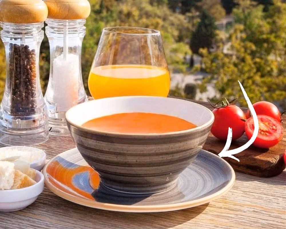 SPACE Tallrik till soppskål 17 cm