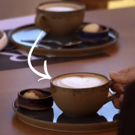 SPHERE SOIL Cappuccino Kopp, 25cl