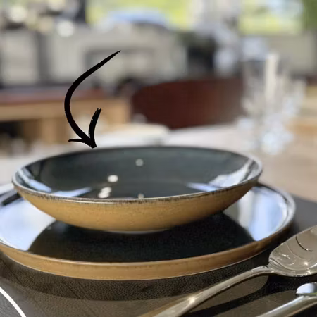 SPHERE OCEAN Bloom Coupe tallrik, D23cm