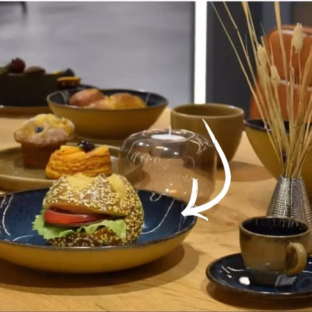 SPHERE OCEAN Bloom Coupe tallrik, D23cm