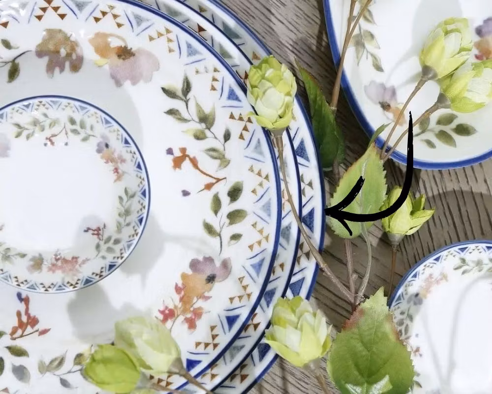 SPRING Tallrik Gourmet flat D25cm