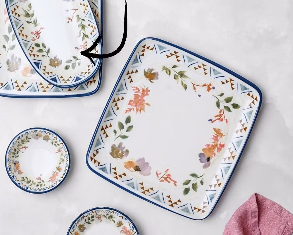 SPRING Assiett Oval 19x11cm