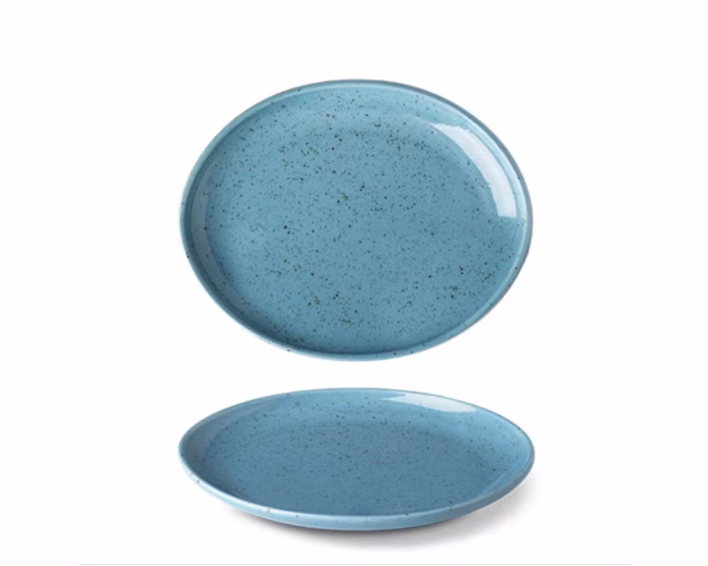 Arctic Blue - LIFESTYLE Assiett Oval 20x16 cm