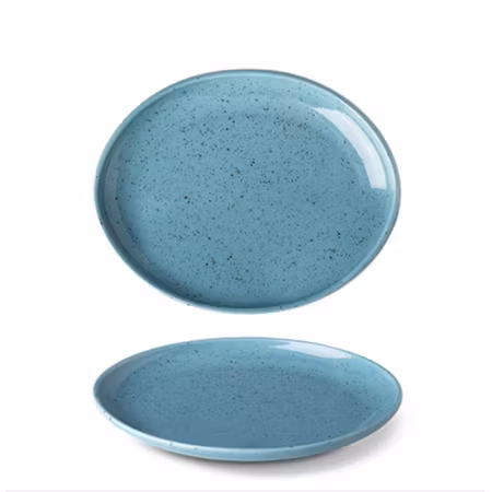 Arctic Blue - LIFESTYLE Assiett Oval 20x16 cm