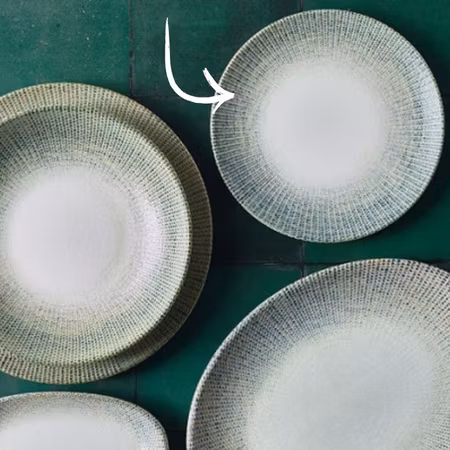 SWAY Assiett Gourmet flat D19cm