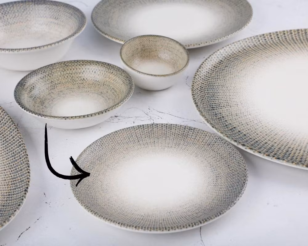 SWAY Assiett Gourmet flat D19cm