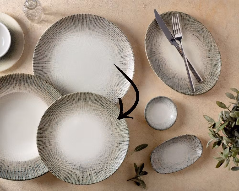SWAY Tallrik Gourmet flat D21cm