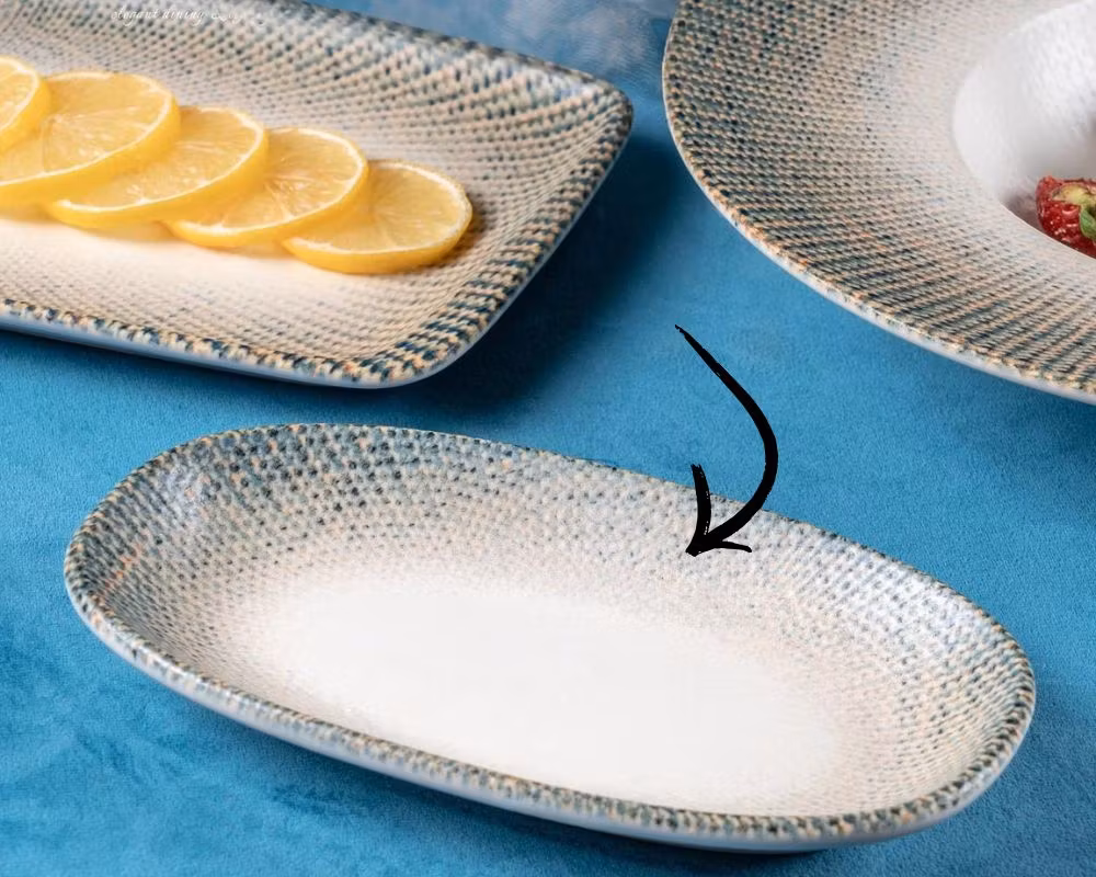 SWAY Assiett Oval 19x11cm