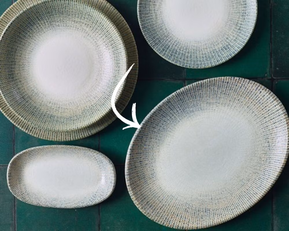 SWAY Oval Tallrik 31x24cm Moove