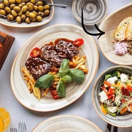 TERRAIN Tallrik oval 33X19cm