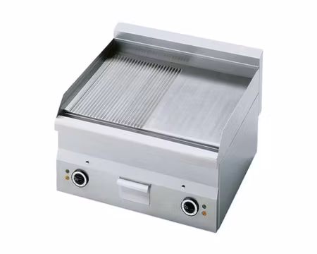 Stekhäll Elektrisk, Räfflad/Slätt 600x600x280mm, VIRTUS