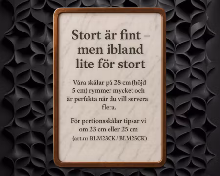 CALIF Bloom Coupe tallrik(Stor Skål)  D28cm