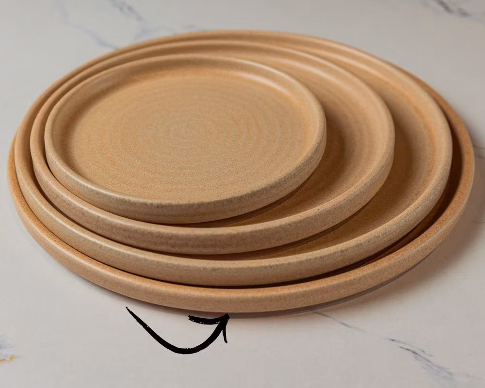 Mirage Tallrik flat D28cm