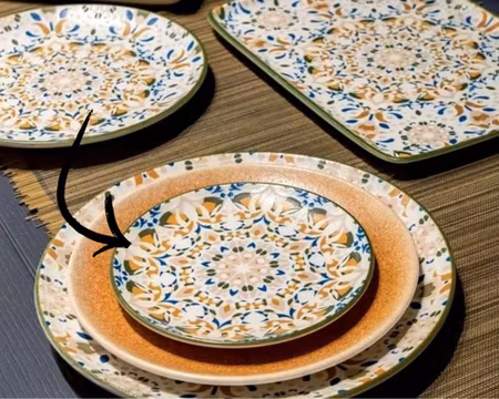 TENANGO Assiett Gourmet flat D17 cm