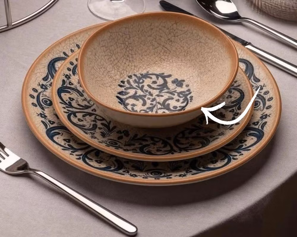 VIENTO Djup tallrik D18cm