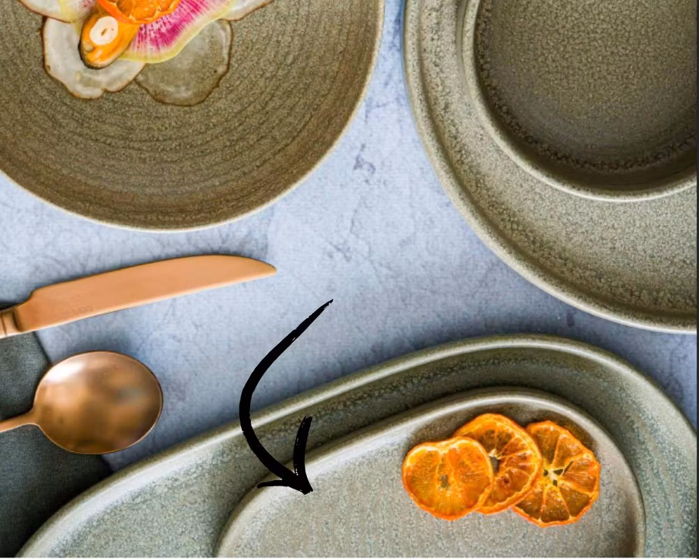 Adelfa Tallrik Oval D15 cm