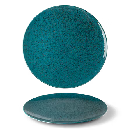 LIFESTYLE Tallrik flat D30cm Deeplagoon