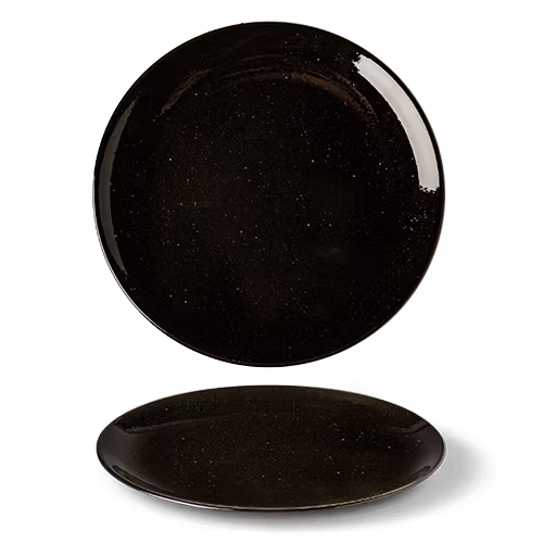 Ebony - LIFESTYLE Tallrik flat utan bräm D30cm