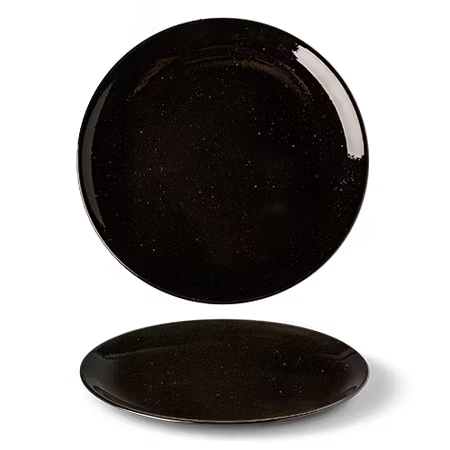 Ebony - LIFESTYLE Tallrik flat utan bräm D30cm