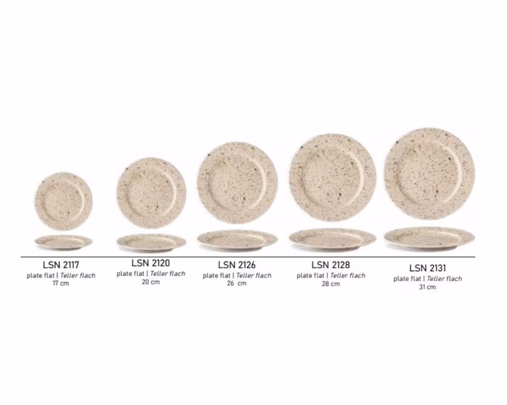 Natural - LIFESTYLE Tallrik flat D20cm
