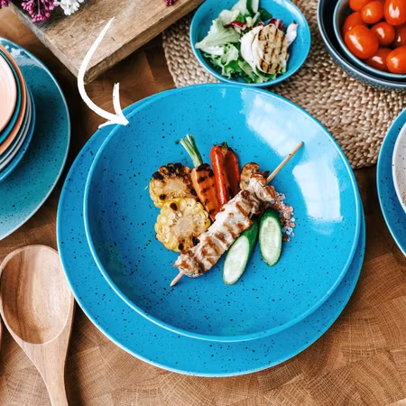 Arctic Blue - LIFESTYLE Pasta tallrik D26cm