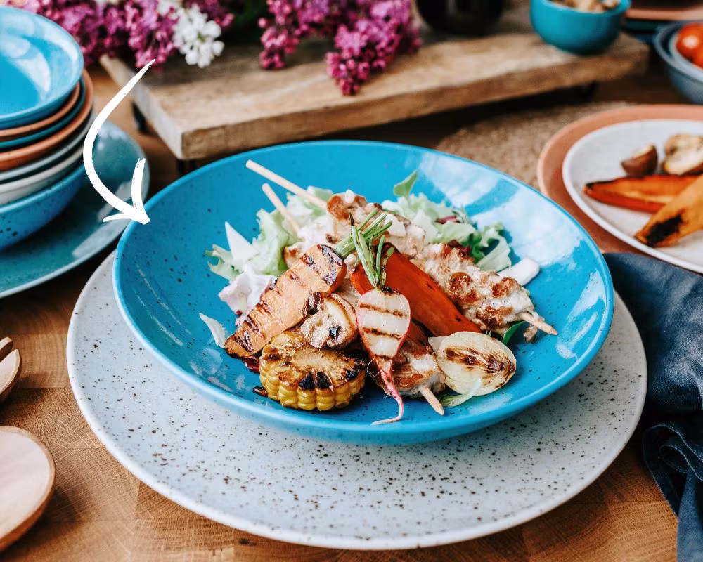 Arctic Blue - LIFESTYLE Pasta tallrik D26cm