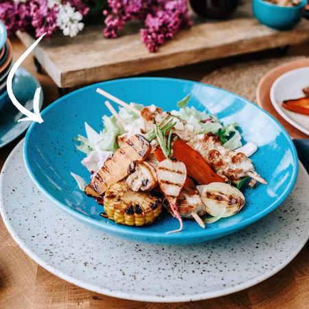 Arctic Blue - LIFESTYLE Pasta tallrik D26cm