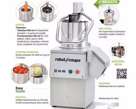 Grönsaksskärare CL52, 750W, ROBOT COUPE
