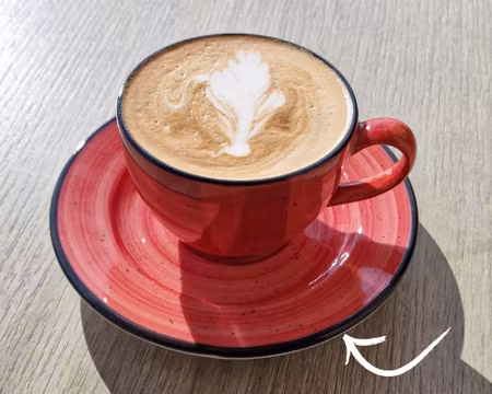 PASSION Kaffefat med Bräm D16cm