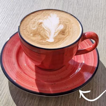 PASSION Kaffefat med Bräm D16cm