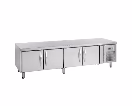 Grillkylbänk UC5410, 2230x700x670 mm 4 Dörrarr, TEFCOLD